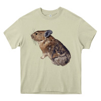 Mossy pika Heavy Core Tee - LillyAllenDesigns