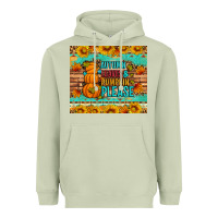 Matcha Autumn leaves and pumpkin please Heavyweight Hoodie - Artiststas