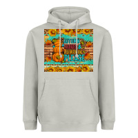 Autumn Leaves And Pumpkin Please Heavyweight Hoodie | Teevron