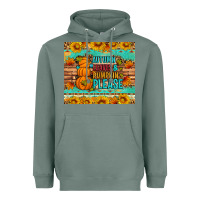 Sage Autumn leaves and pumpkin please Heavyweight Hoodie - Artiststas
