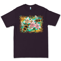 Plum bees and lilies with leopard Premium Tee - Artiststas