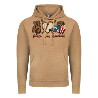 Vintage Camel Peace love Baseball Vintage Hoodie - HowdyJamesFarm