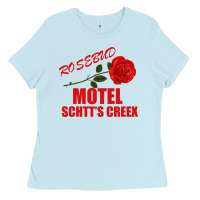Rosebud  Motel Schtts Creex Ladies Tee | Teevron