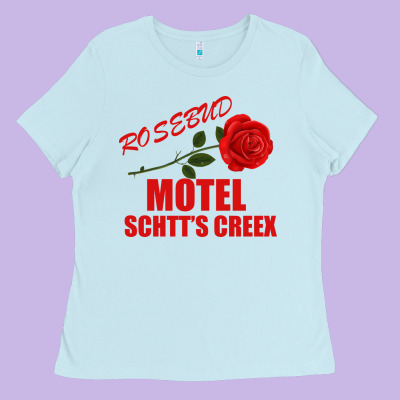 Rosebud  Motel Schtts Creex Ladies Tee Designed By Bettercallsaul
