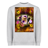 Heather Grey tarot cards Heavyweight Sweatshirt - BundleAndBundleShop