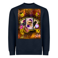 Navy tarot cards Heavyweight Sweatshirt - BundleAndBundleShop
