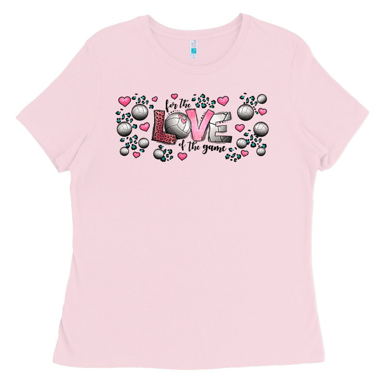 For The Love Of The Game  Volleyball Ladies Tee by Jasminsmagicworld | Teevron