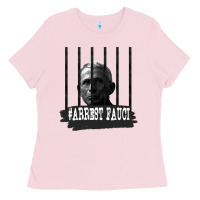 Bubblegum Pink Arrest Fauci Essential Ladies Tee - minhPixels
