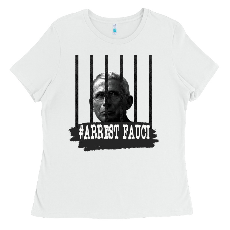 Arrest Fauci Essential Ladies Tee by minhPixels | Teevron