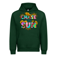 Foreset Green chase the sun Urban Hoodie - AdoDesignShop
