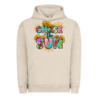 Pigment French Oak chase the sun Urban Hoodie - AdoDesignShop