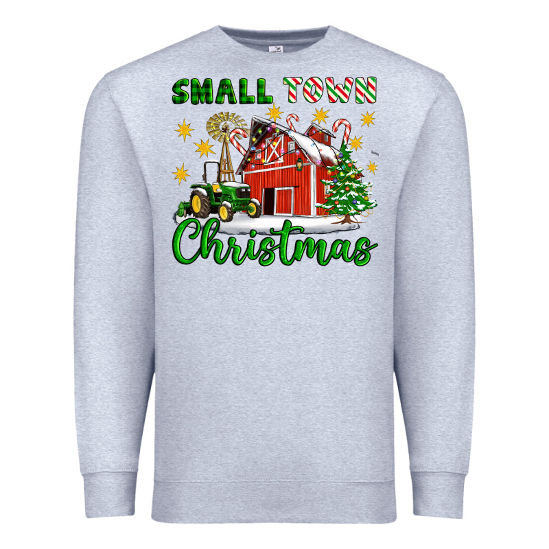 Small Town Christmas Premium Sweatshirt by Artiststas | Teevron