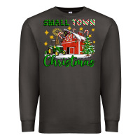 Smoke Small Town Christmas Premium Sweatshirt - Artiststas