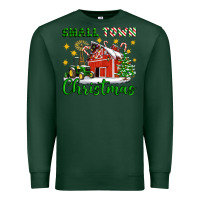 Sports Green Small Town Christmas Premium Sweatshirt - Artiststas