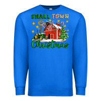 True Royal Small Town Christmas Premium Sweatshirt - Artiststas
