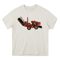Cream red ditch witch Heavy Core Tee - LillyAllenDesigns