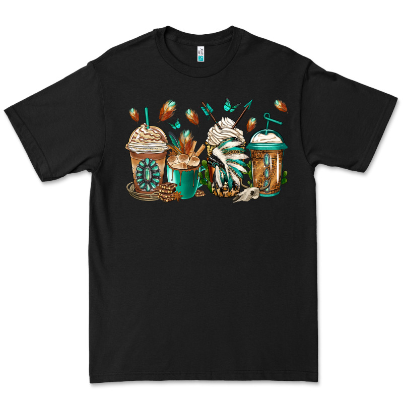 Indian Headdress Coffee Cups Premium Tee by Jasminsmagicworld | Teevron