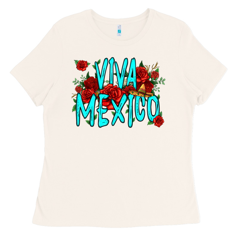 Viva Mexico Long Live Mexico Ladies Tee by Jasminsmagicworld | Teevron