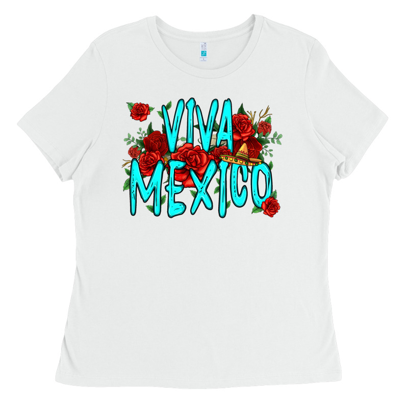 Viva Mexico Long Live Mexico Ladies Tee by Jasminsmagicworld | Teevron