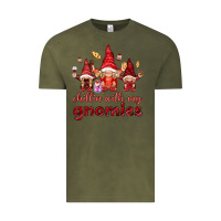 Vintage Olive Chilling with my gnomies Valentine's Day Vintage Tee - HowdyJamesFarm
