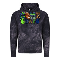 Cloud Black Game day green and blue team color Vintage Hoodie - HowdyJamesFarm
