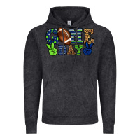 Vintage Black Game day green and blue team color Vintage Hoodie - HowdyJamesFarm