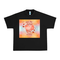 Black love the world like the one Urban Heavy Tee - TumblerDesignByShophia