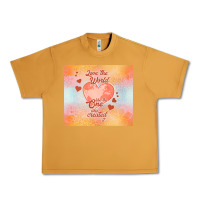 Peanut Butter love the world like the one Urban Heavy Tee - TumblerDesignByShophia
