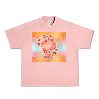 Salmon love the world like the one Urban Heavy Tee - TumblerDesignByShophia