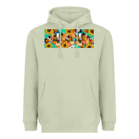 Matcha Cow fall pumpkin Heavyweight Hoodie - Artiststas