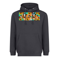 Smoke Cow fall pumpkin Heavyweight Hoodie - Artiststas