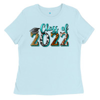 Baby Blue class of 2022 graduation Ladies Tee - BarkalooDesign