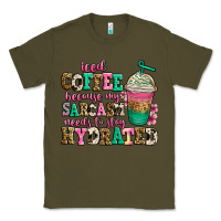 Army Green iced coffee because my sarcasm needs to stay hydra Classic Tee - Jasminsmagicworld