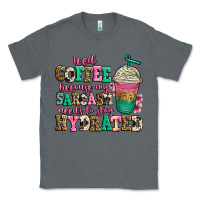 Charcoal Heather iced coffee because my sarcasm needs to stay hydra Classic Tee - Jasminsmagicworld