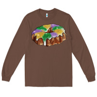 Chestnut mardi gras king cake Long Sleeve Tee - RanaPortraitStore