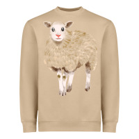 Mushroom sheep Heavyweight Sweatshirt - FaDigitalArtStudio