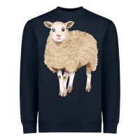 Navy sheep Heavyweight Sweatshirt - FaDigitalArtStudio