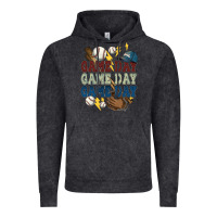 Vintage Black Game Day lightning bolt Baseball Vintage Hoodie - HowdyJamesFarm