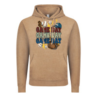 Game Day Lightning Bolt Baseball Vintage Hoodie | Teevron