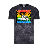 Cloud Black game on summer loading Vintage Tee - TumblerDesignByShophia