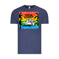 Vintage Denim game on summer loading Vintage Tee - TumblerDesignByShophia