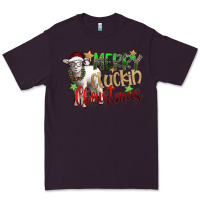 Plum merry cluckin christmas Premium Tee - SublimationCraftShop