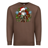 Chestnut Santa skeleton christmas Premium Sweatshirt - Artiststas