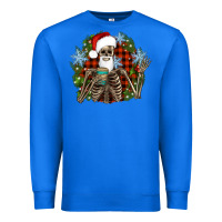 True Royal Santa skeleton christmas Premium Sweatshirt - Artiststas
