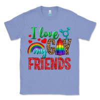 Colony Blue I love my gay friends Classic Tee - NancyCooperArtShop