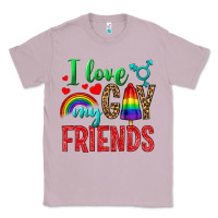 Lilac I love my gay friends Classic Tee - NancyCooperArtShop