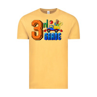 Vintage Mustard Third Grade Vintage Tee - RanaPortraitStore