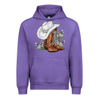 Tulip white  cowgirl  and roses Urban Hoodie - AdoDesignShop