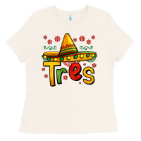 Bone tres my third mexican birthday Ladies Tee - Jasminsmagicworld