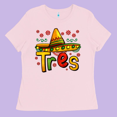 Tres My Third Mexican Birthday Ladies Tee Designed By Jasminsmagicworld